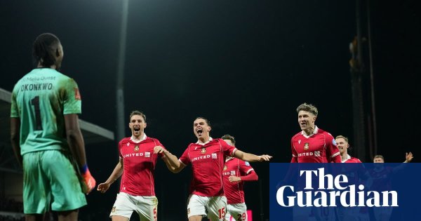 ‘People wouldn’t cross the road. Now they cross the Atlantic’: FA Cup ties chart Wrexham’s rise