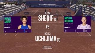 (5) Mayar Sherif (EGY) vs (3)  Moyuka Uchijima (JPN)  -  Game, Set, Match