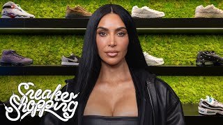 Kim Kardashian Goes Sneaker Shopping With Complex