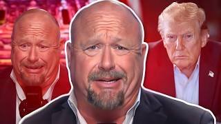 Alex Jones Finally Realizes Its Over For Donald Trump