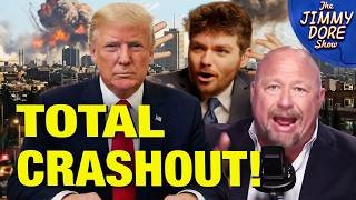 Alex Jones & Nick Fuentes CRASH OUT Over Trump’s Iran War!