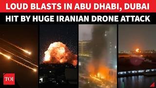 Dubai HIT By Fresh Iranian Drone Attack; Loud Blasts Rock Abu Dhabi | US ally Faces Tehran’s Fury