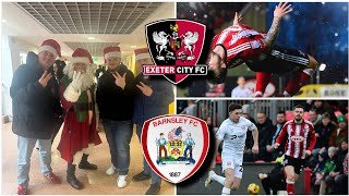 550+ MILE ROUND TRIP, AS EXETER EMBARRASS BARNSLEY/ Exeter Vs Barnsley Vlog!