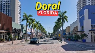Driving Through Doral Florida