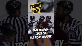 Troy Murray drops the mitts vs. Las Vegas Thunder