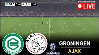 🔴LIVE: Groningen vs Ajax l Eredivisie 2026 l eFootball Pes 21 Game Video Simulation