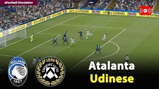 🔴Atalanta vs Udinese | Serie A 2025/26 | eFootball PES21 Simulation