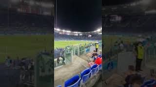 Visuale Stadio Olimpico di Roma: tribuna Monte Mario - scala 2BD - fila 11