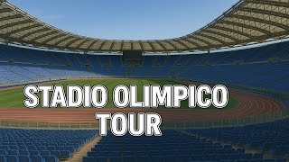 STADIO OLIMPICO TOUR IN ROME ITALY 🇮🇹