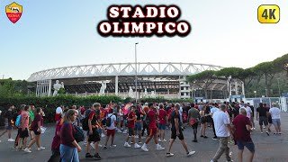 AS Roma vs Bologna Matchday Atmosphere at Stadio Olimpico 🇮🇹