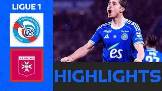 Strasbourg - Auxerre | 3-0 | Highlights | Ligue 1 2025-26 | strasbourg auxerre