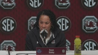 Dawn makes no apologies for the SEC Tournament receiving tremendous support from Gamecock Nation