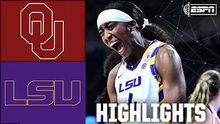 Oklahoma Sooners vs. LSU Tigers | SEC WBB Tournament Highlights | ESPN College Basketball
