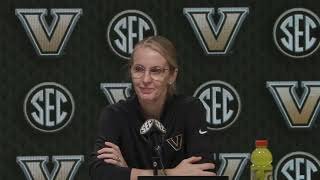 Vanderbilt Women's Basketball SEC Tournament Postgame 3.6.26