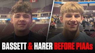 Bo Bassett & Brandt Harer talk about a potential legendary PIAA finals match before action begins.