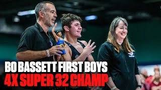Bo Bassett First Ever Boys 4-Time High School Super 32 Champ