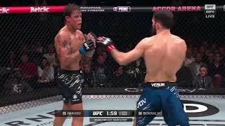 Nassourdine Imavov vs Caio Borralho Full Fight Highlights ｜ UFC Paris