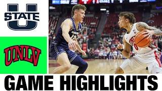 Utah State vs UNLV Highlights | Men's Basketball | College Basketball 2026