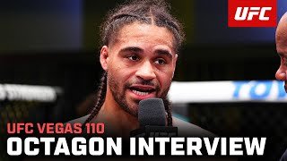 Donte Johnson Octagon Interview | UFC Vegas 110