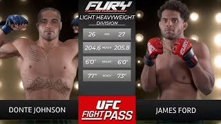 Fury Challenger Series 14: Donte Johnson vs James Ford | July 27, 2025