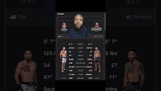 UFC 326: Cody Durden vs. Nyamjargal Tumendemberel Predictions #mma #UFC #danawhite #ufcnews