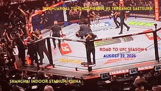 Nyamjargal Tumendemberel VS Terrance Saeteurn ; Road To UFC Season 4, Shanghai Indoor Stadium, China