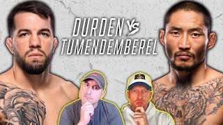 UFC 326: Cody Durden vs. Nyamjargal Tumendemberel Prediction, Bets & DraftKings