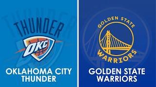 Oklahoma City Thunder vs Golden State Warriors NBA Live Scoreboard