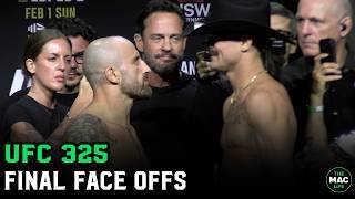 UFC 325: The Final Face Offs (FULL)