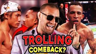 McGregor Comeback or Trolling? UFC Books 2 Awful Main Events, Van vs Taira at UFC 327