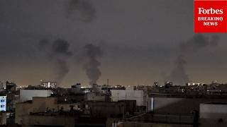 RAW VIDEO: U.S.-Israeli Strikes Land Around Tehran, Iran, As War Nears Second Week