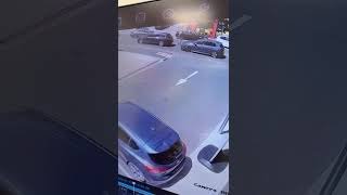 CCTV Footage Captures  Driver Hit & Run | Bradford Leeds Road | Shell Petrol Station