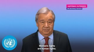 International Women's Day 2026 - UN Chief's message | United Nations