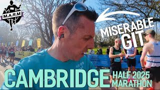 Cambridge Half Marathon 2025 // Fastest and Flattest? // MARM makes his debut in the footlights!!
