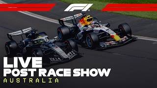 LIVE: Australian Grand Prix Post-Race Show