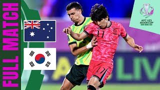 Australia vs Korea Republic | Full Match | AFC U23 Asian Cup™ 2026 – Quarter-Finals