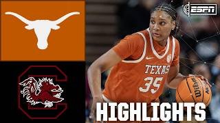 Texas Longhorns vs. South Carolina Gamecocks | SEC Championship Highlights | ESPN College Basketball