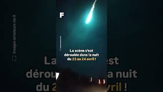 Un météore illumine le ciel du Brésil !