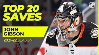 Happy Birthday 🥳 John Gibson! | Top 20 Saves from 2021-22