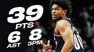 Scoot Henderson's CAREER-HIGH 39-PT Performance vs Nets! | January 14, 2025