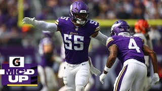 Eric Wilson Mic'd Up During Minnesota Vikings Win Over Cincinnati Bengals