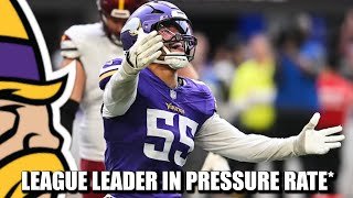 Eric Wilson Leads NFL in Pressure Rate!!! (Since Week 3)