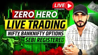 Expiry Hero Zero Trade Nifty SENSEX | Live Trading | Banknifty Analysis | 09-March | #livetrading