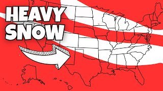 Heavy Snow Warning! This is a VERY HARD Winter Storm Coming in Next Week!