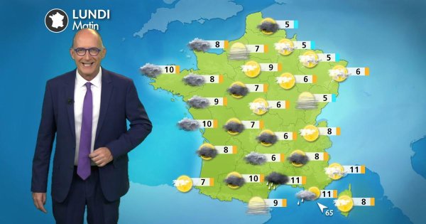 Météo lundi 9 mars : un début de semaine doux et passagèrement instable, pluvieux au sud-est - Actualités La Chaîne Météo