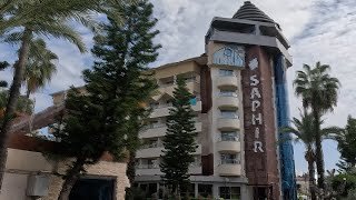 Турция в октябре 2025 года. Гостиница Saphir Hotel & Villas. Обзор территории.