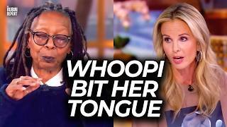 Watch ‘The View’s' Whoopi Goldberg’s Face When Conservative Puts Her in Her Place
