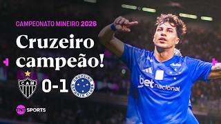 KAIO JORGE CRAVA E CRUZEIRO É CAMPEÃO MINEIRO! ATLÉTICO-MG 0X1 CRUZEIRO