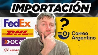 🟥CUIDADO al IMPORTAR en ARG 🇦🇷 ¿CORREO ARGENTINO o COURRIER PRIVADO?