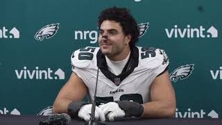 💚 Emotional Jaelan Phillips ‘Super Grateful’ for Eagles Debut at Packers | Postgame